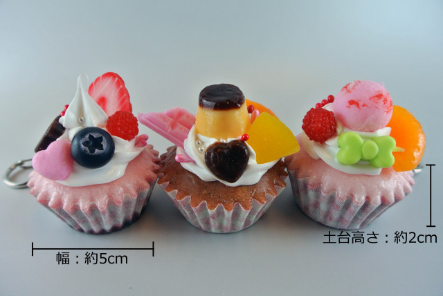 予約】 食品サンプル カップケーキ6個